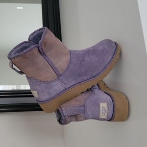 Ugg Purple Wedge Boots size 6